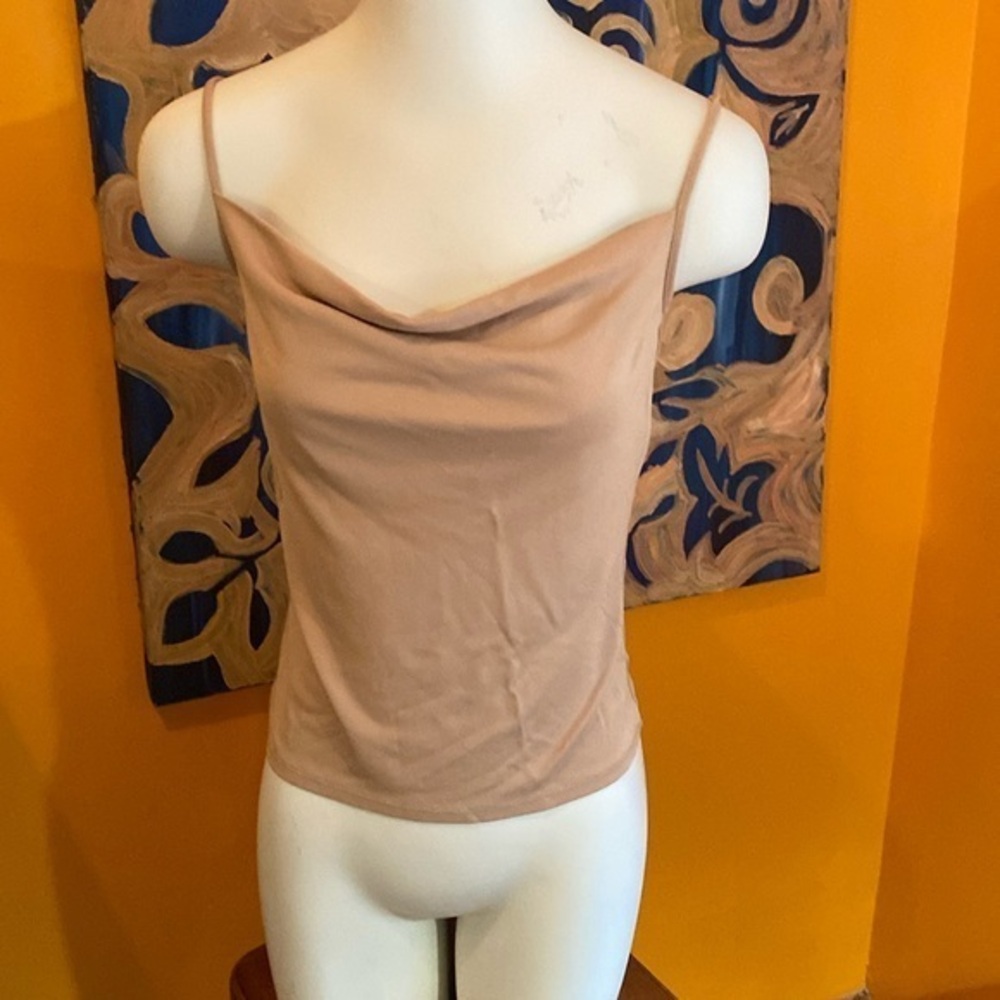 Tan Spaghetti Strap Camisole